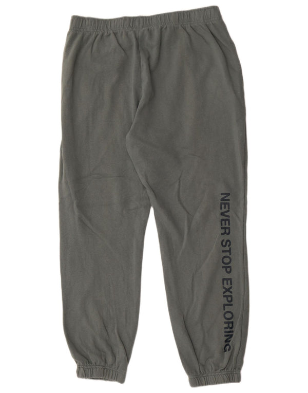 The North Face Mens Graphic Tracksuit Trousers Joggers Large  Green Cotton