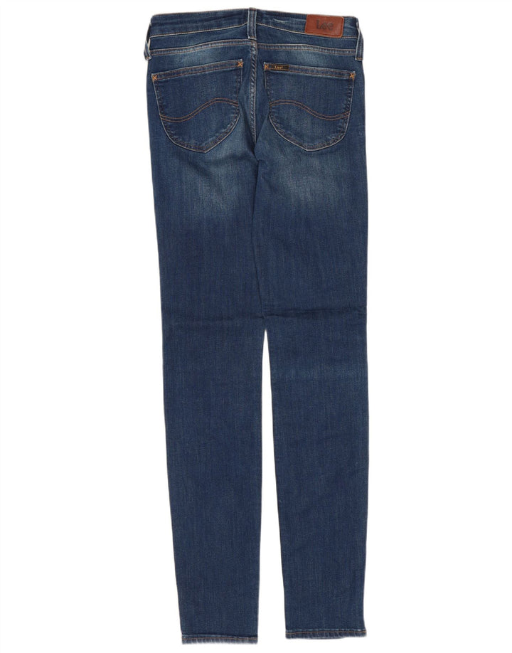 Blugi skinny pentru femei Lee W26 L30 albastru