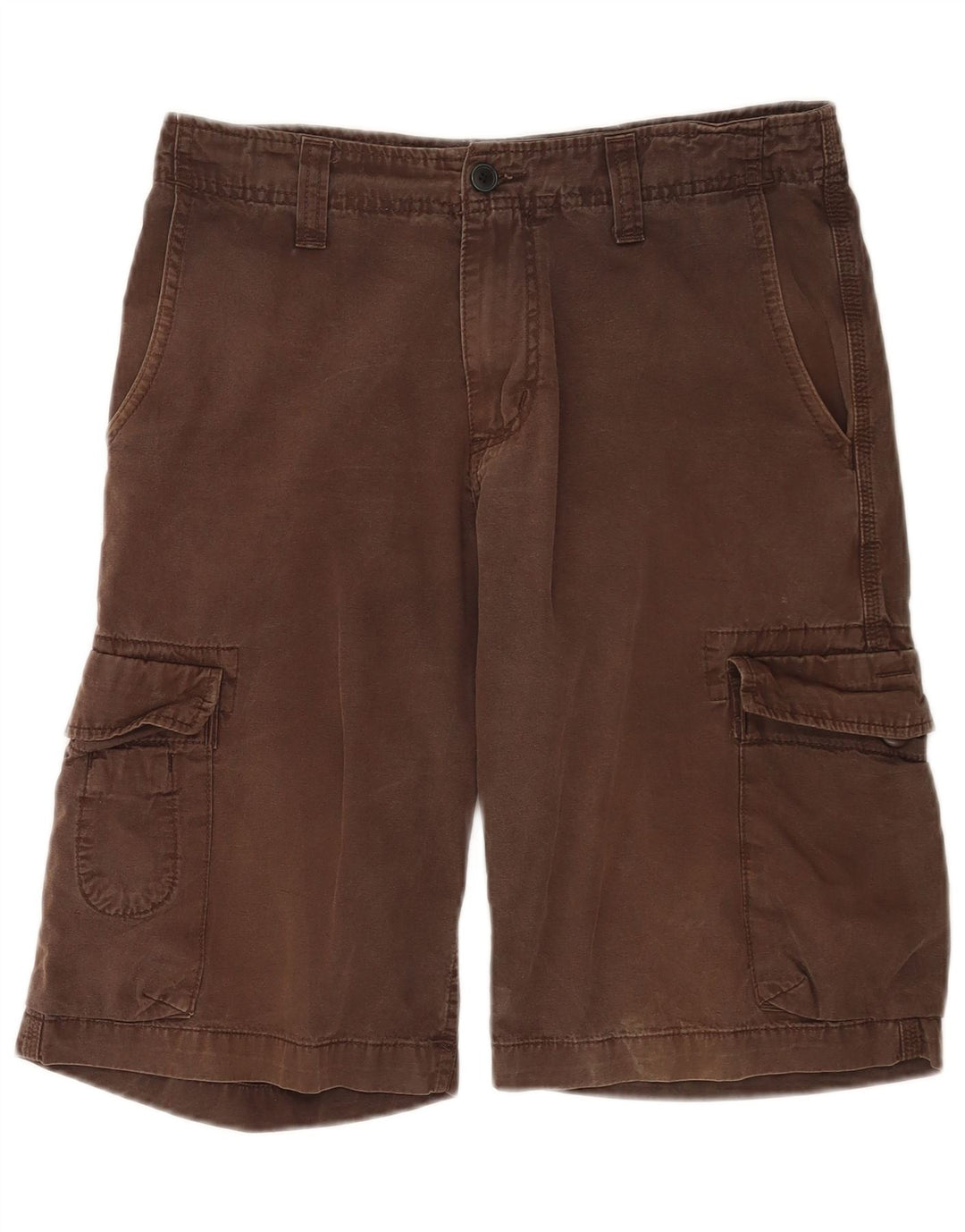 Bermudă Carhartt pentru bărbați W30, bumbac maro mediu