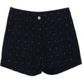 NAUTICA Womens Abstract Pattern Chino Shorts US 4 Small W30 Navy Blue Vintage Nautica and Second-Hand Nautica from Messina Hembry 