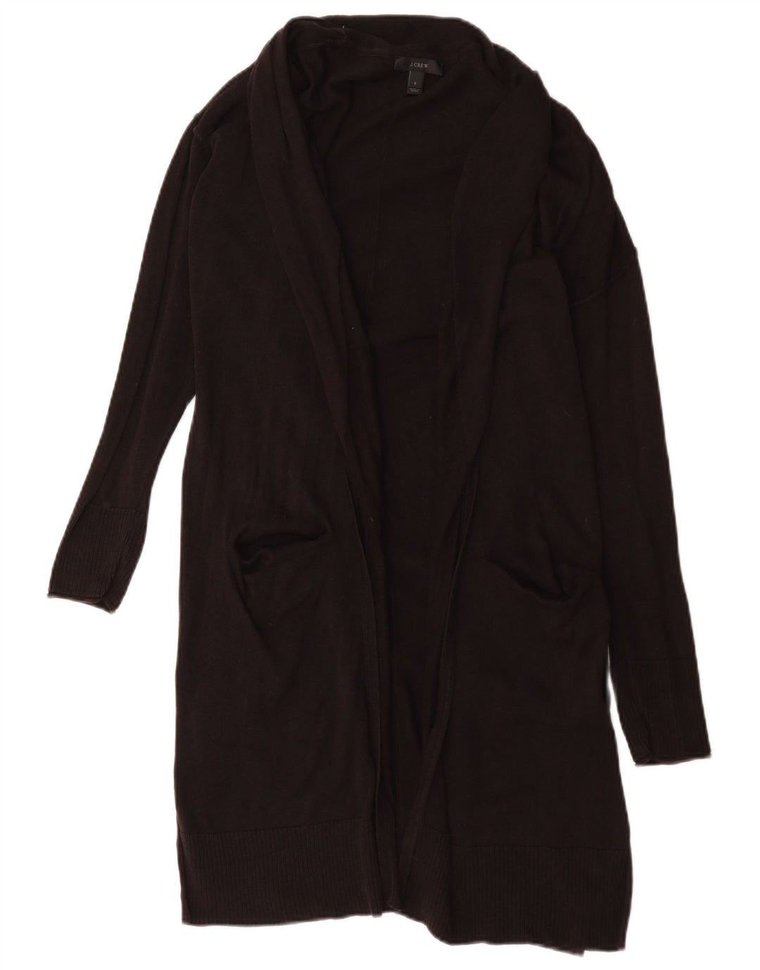 Pulover cardigan supradimensionat pentru femei J. Crew UK 10 Mic Negru