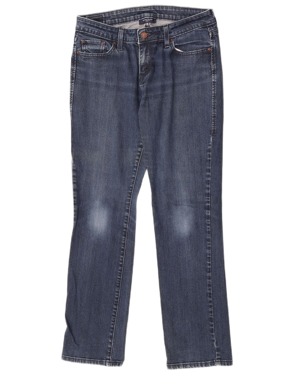 Blugi drepti Levi's pentru femei 552 cu talie medie US 6 Medium W28 L28 Bumbac albastru