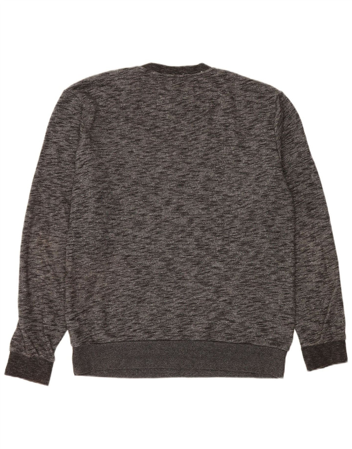 Pulover de hanorac Quiksilver pentru bărbați, mare, gri bumbac cu pete