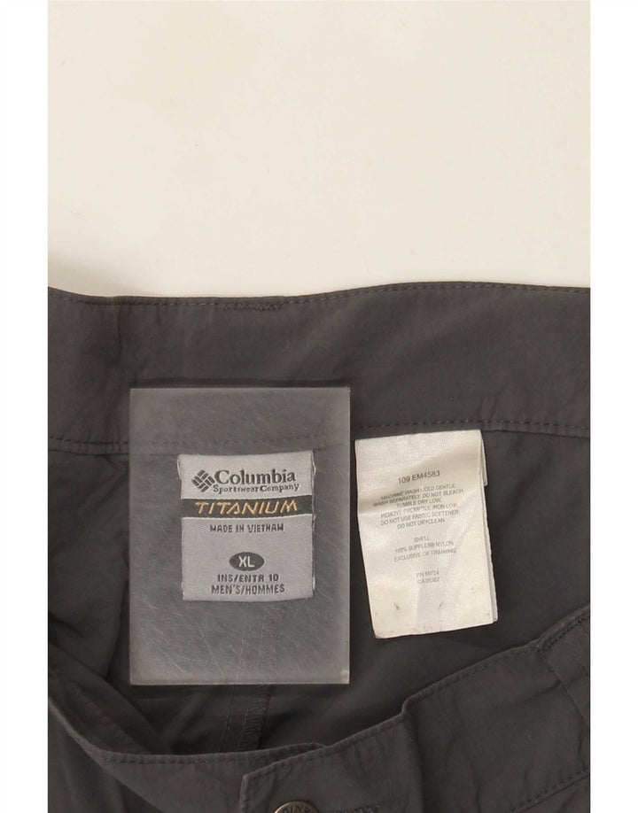 Pantaloni scurți Columbia Titanium Cargo XL W40, nailon gri