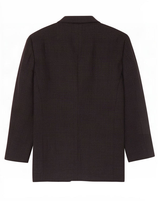 Blazer pentru bărbați Armani Collezioni, cu 2 nasturi, UK 38 Medium Gri Houndstooth