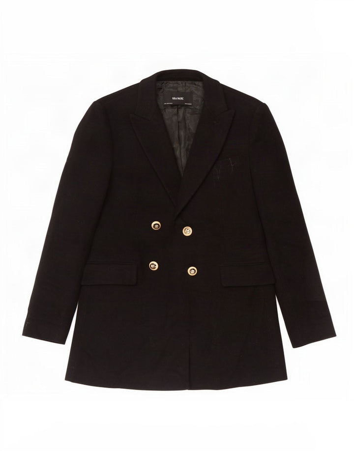 Jachetă Blazer pentru femei Zara UK 12 Medium Negru