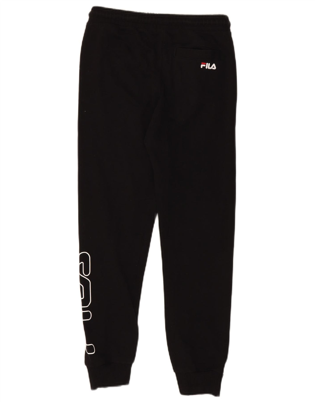 Pantaloni de trening cu grafica FILA pentru baieti Joggeri 11-12 ani negru
