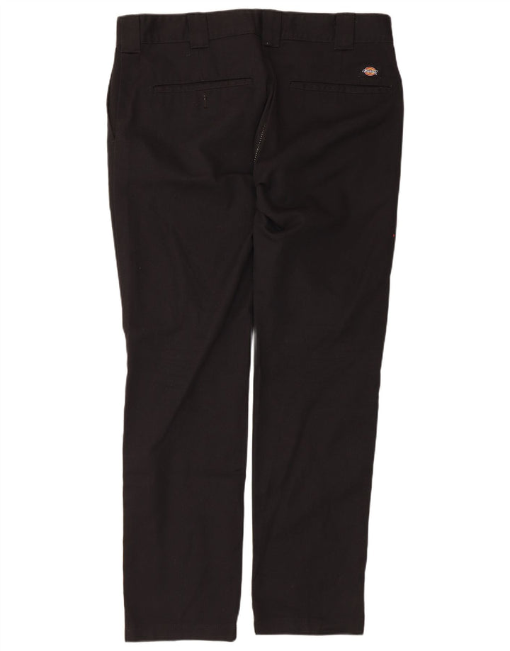Pantaloni chino slim pentru bărbați Dickies L36 L32 Poliester negru