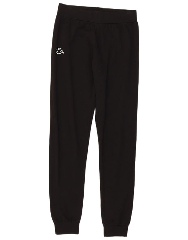 Kappa Fete Trening Pantaloni Joggeri 13-14 Ani Bumbac Negru