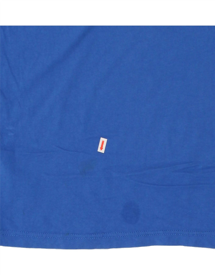 TOMMY HILFIGER Tricou grafic pentru bărbați Top din bumbac albastru mediu