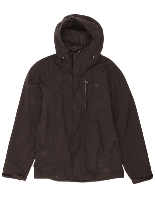 Jachetă de ploaie cu glugă The North Face pentru bărbați UK 36 Small Black Nylon