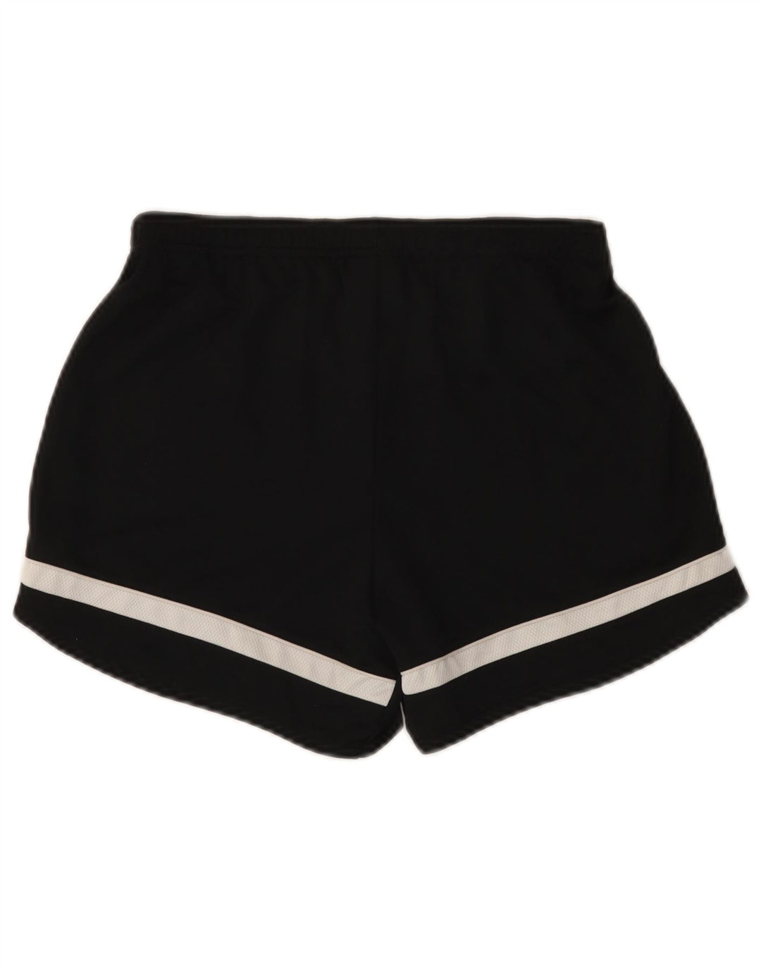 Pantaloni scurti sport Nike pentru femei UK 8 Small Black Colorblock Poliester