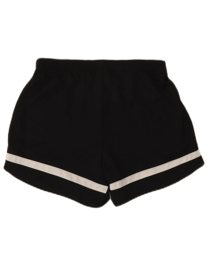 Pantaloni scurti sport Nike pentru femei UK 8 Small Black Colorblock Poliester