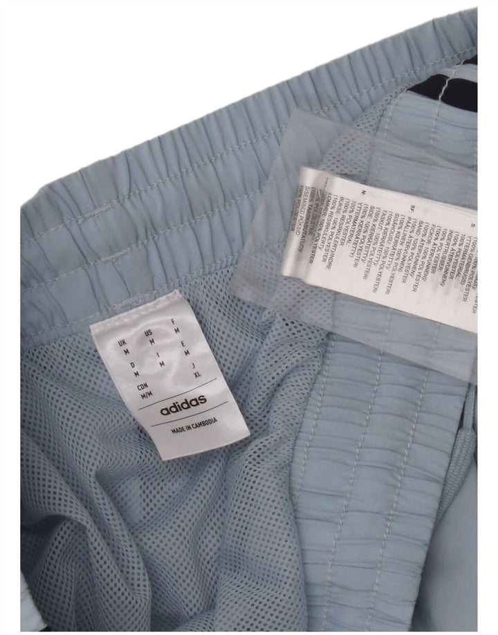 Pantaloni scurți sport ADIDAS pentru femei UK 14 Medium Blue Poliester