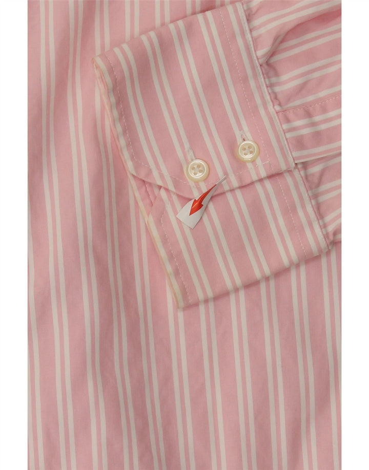 Cămașă pentru bărbați Tommy Hilfiger 2XL roz cu dungi