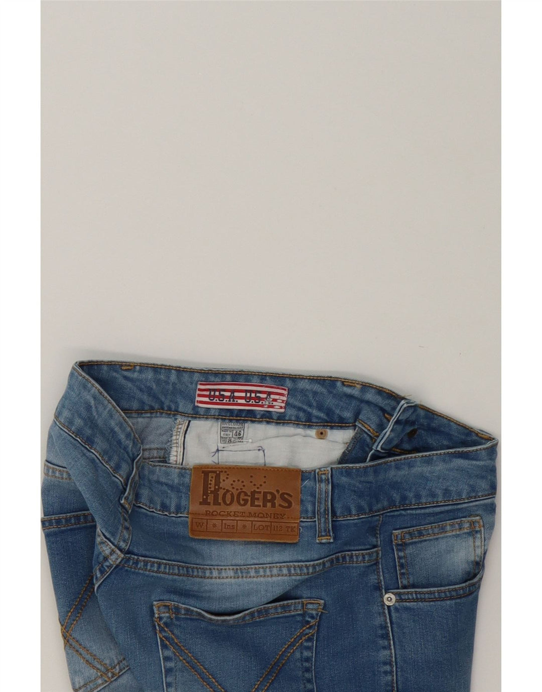 ROY ROGERS Womens Slim Jeans IT 46 Large W32 L28 Blue Cotton Vintage Roy Rogers and Second-Hand Roy Rogers from Messina Hembry 