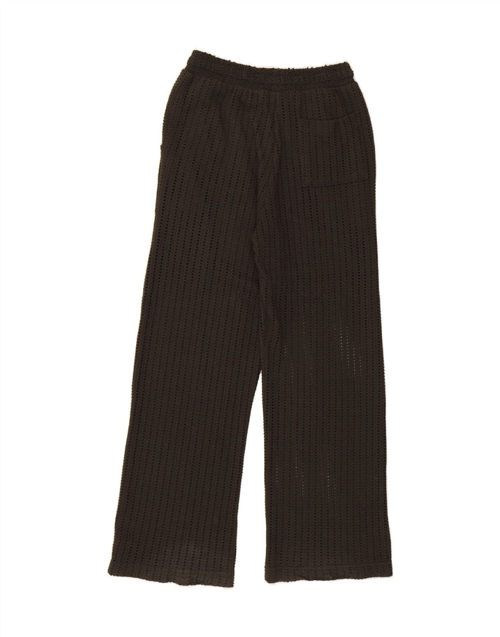ZARA Womens See Trough Tracksuit Trousers UK 8 Small  Brown Polyester Vintage Zara and Second-Hand Zara from Messina Hembry 