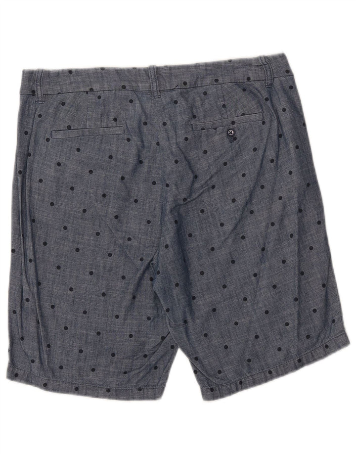 Bermude pentru femei J. CREW US 8 Medium W32 bleumarin pete