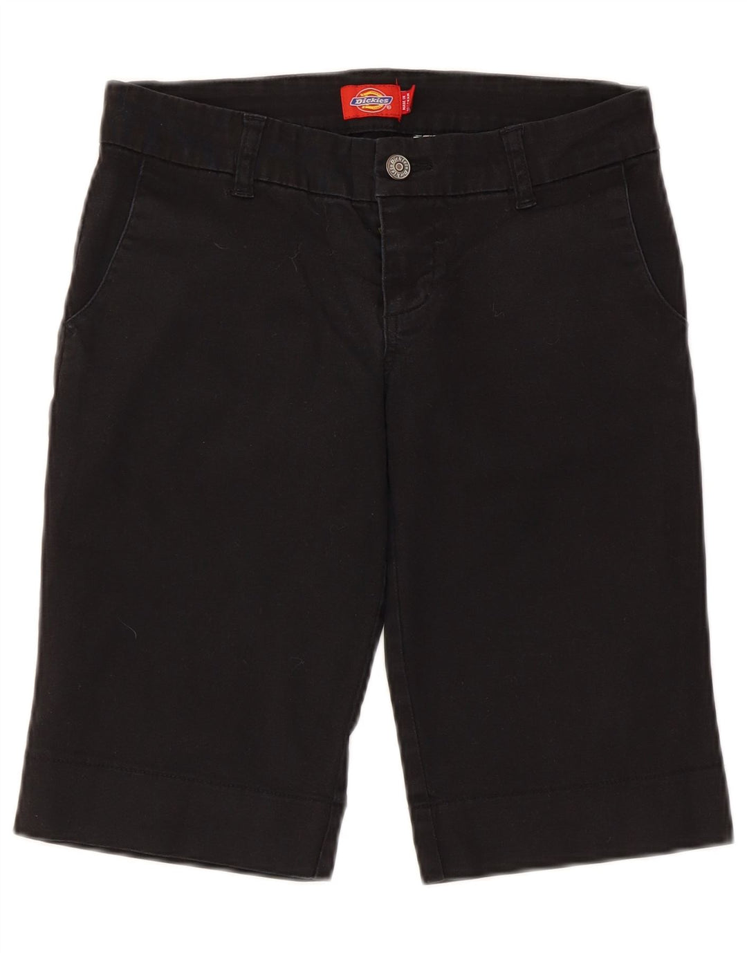 Pantaloni scurti chino pentru femei Dickies US 3 Small W28 Bumbac negru