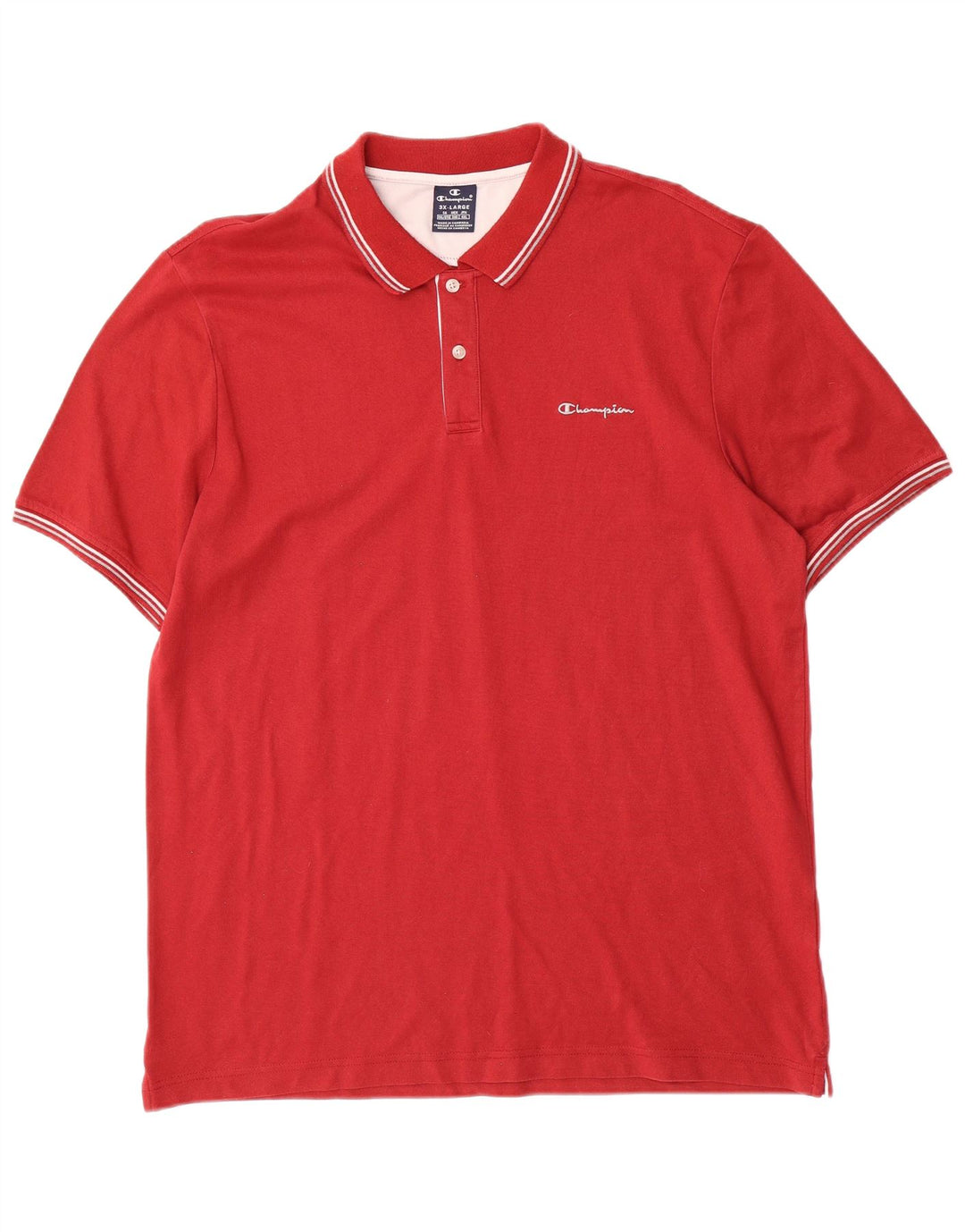 Tricou polo pentru bărbați CHAMPION 3XL roșu