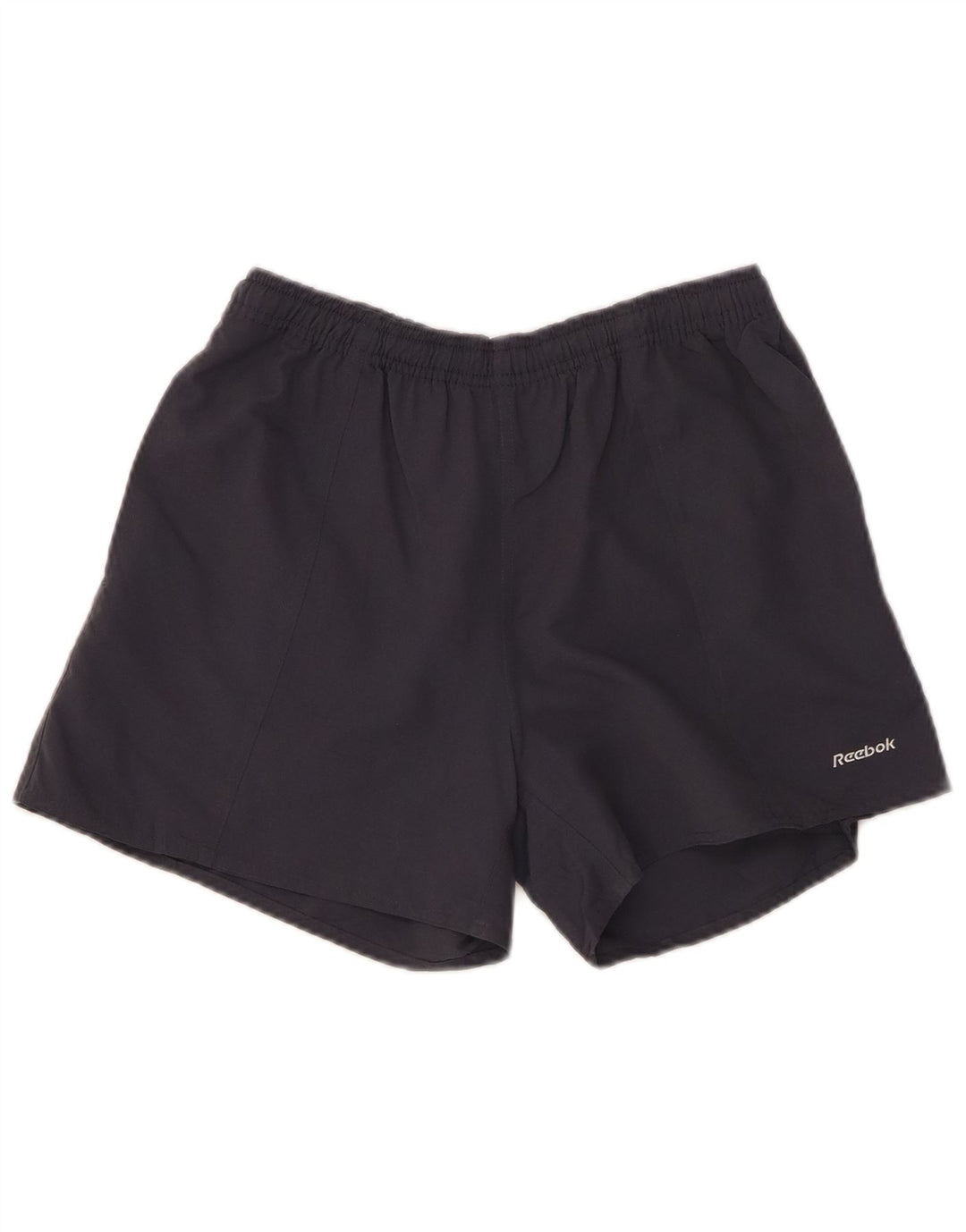 Pantaloni scurti sport REEBOK pentru femei UK 8 Small Gri Poliester