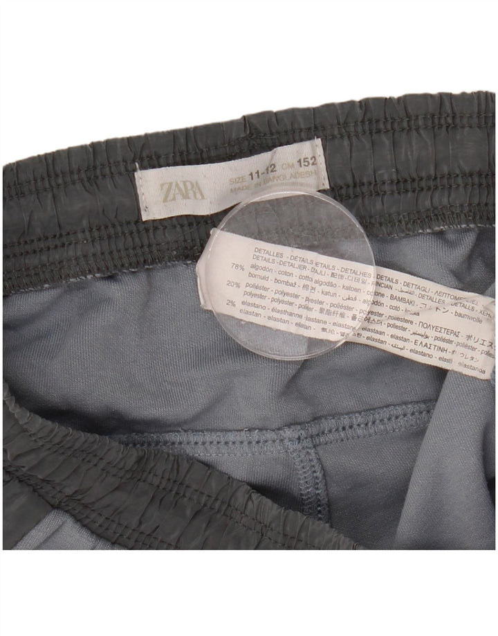Pantaloni de trening cargo ZARA pentru băieți Pantaloni de jogging 11-12 ani, albastru, bloc de culoare