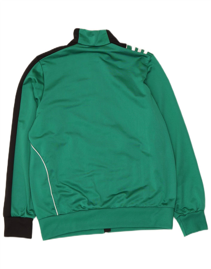 Jachetă de trening pentru băieți Adidas 13-14 ani, color verde
