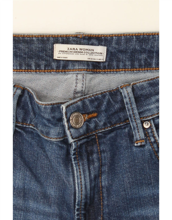 ZARA Womens Straight Jeans EU 38 Small W28 L26 Blue Vintage Zara and Second-Hand Zara from Messina Hembry 