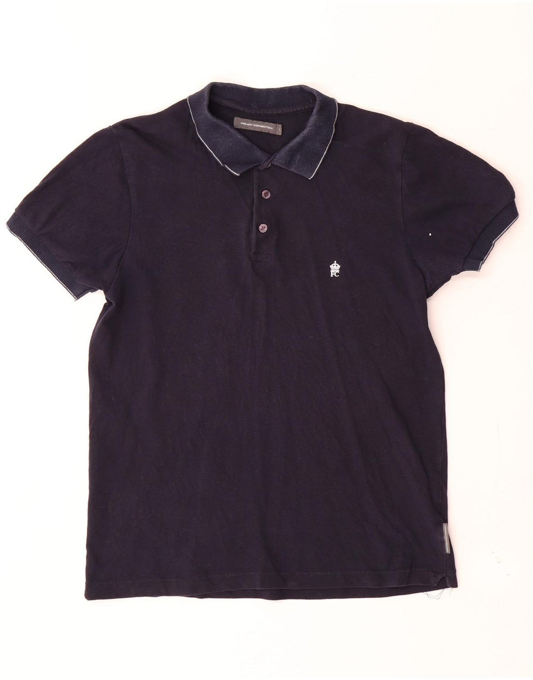 FRENCH CONNECTION Tricou polo pentru bărbați Bumbac bleumarin mic
