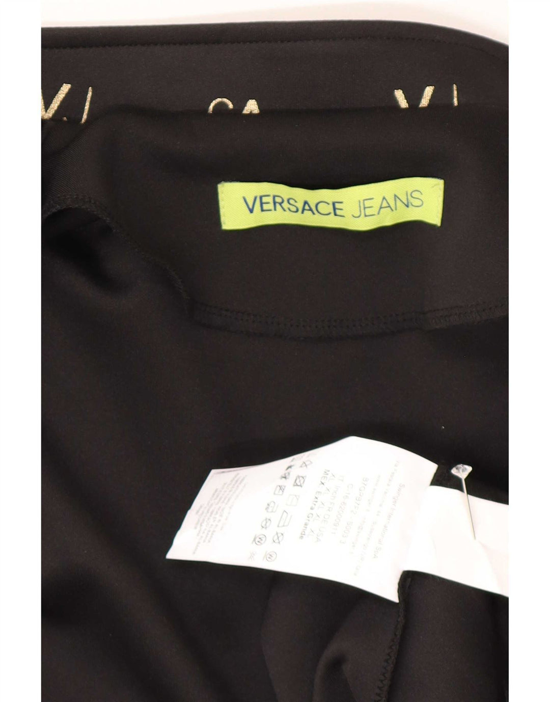 Versace Trening grafic pentru bărbați Jachetă XL, poliester, negru