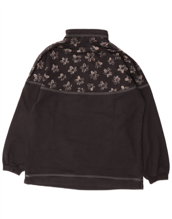 AUSTRALIAN L'ALPINA Pulover pentru damă IT 46 Large Black Floral