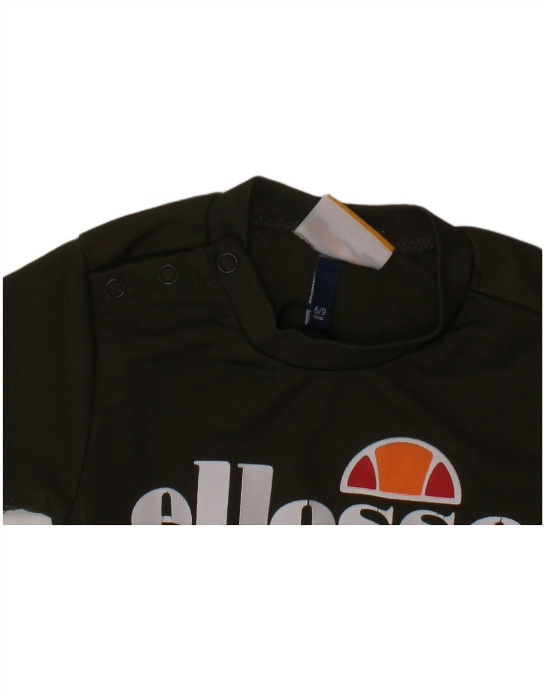 Tricou grafic ELLESSE pentru bebelusi, 6-9 luni, color kaki