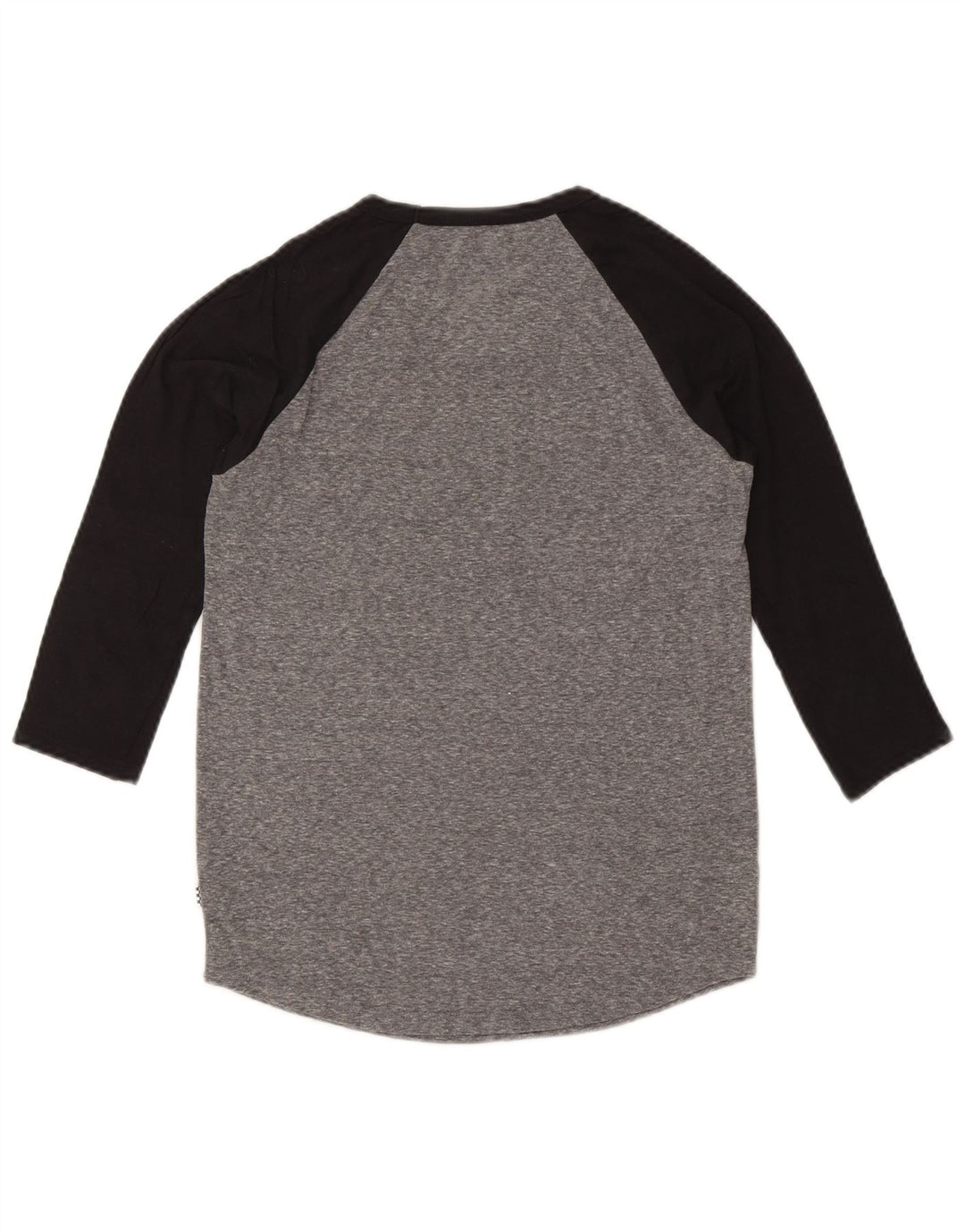 VANS pentru femei, cu mâneci 3/4 cu grafică, UK 10, gri mic, bloc de culoare