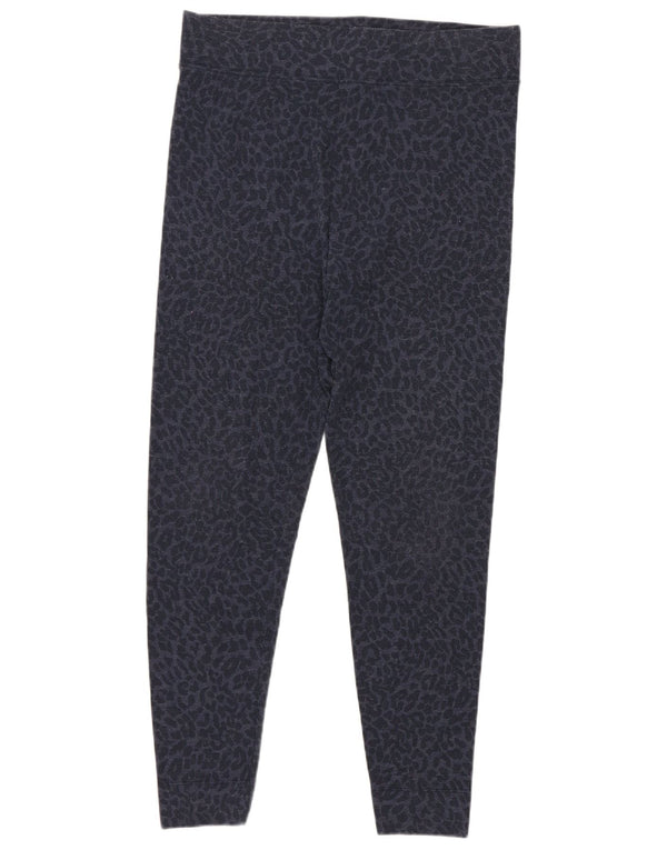 Leggings pentru femei Marks & Spencer UK 12 Medium Bleumarin Animal Print