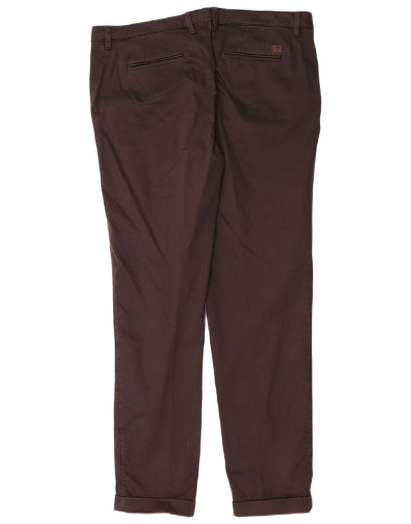 Pantaloni chino subțiri pentru bărbați Trussardi IT 48 Medium W36 L31 Gri