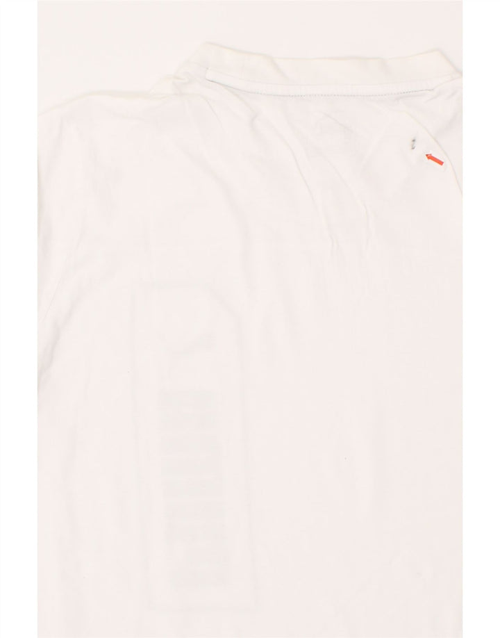 PUMA Mens Graphic T-Shirt Top Small White Cotton Vintage Puma and Second-Hand Puma from Messina Hembry 