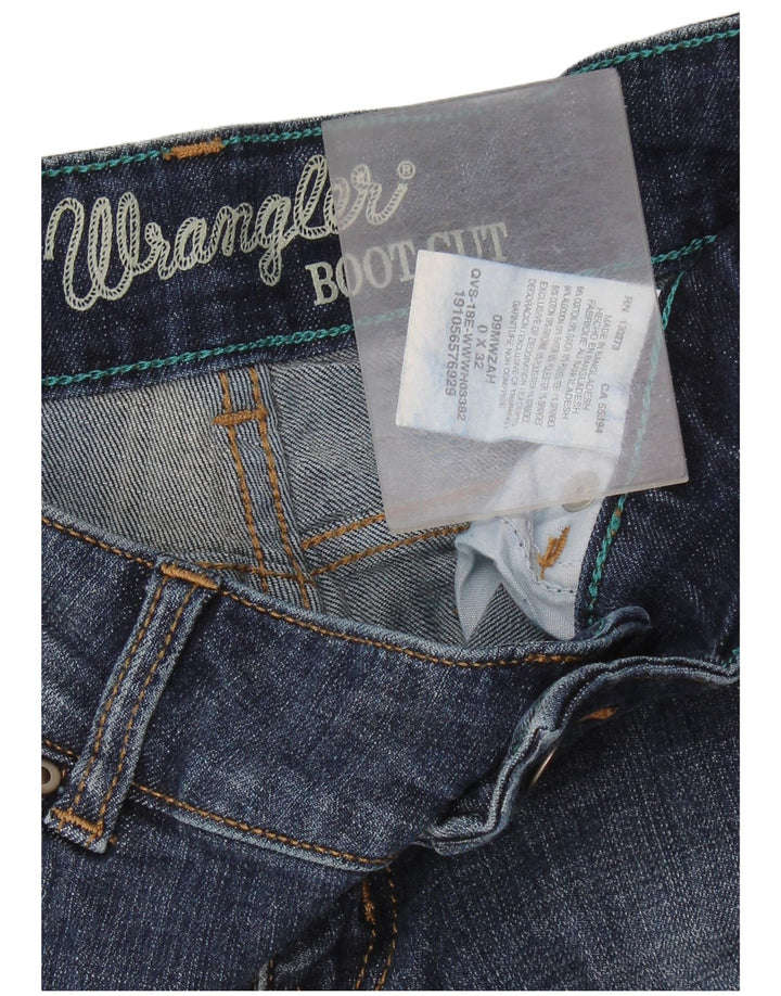 WRANGLER Blugi Bootcut pentru femei US 0 XS W26 L32 Bumbac albastru