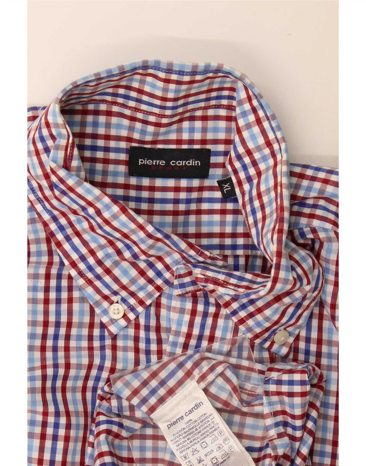 Cămașă pentru bărbați Pierre Cardin XL, bumbac vichy multicolor