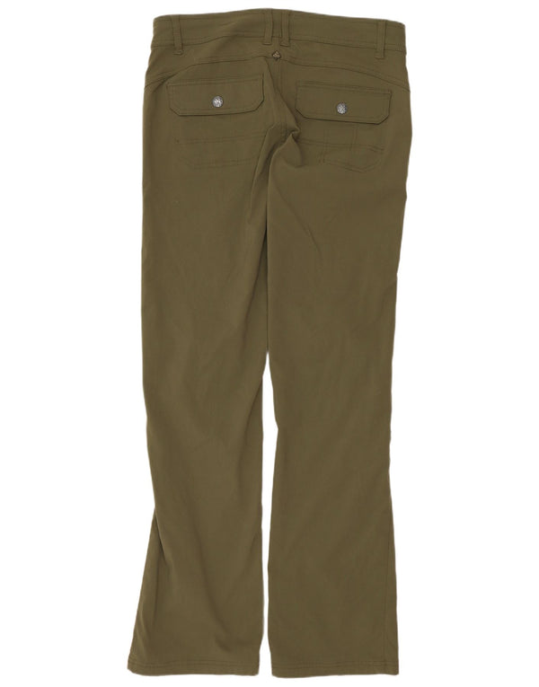 Pantaloni cargo drepti pentru femei PRANA US 8 Medium W32 L31 Khaki Nylon
