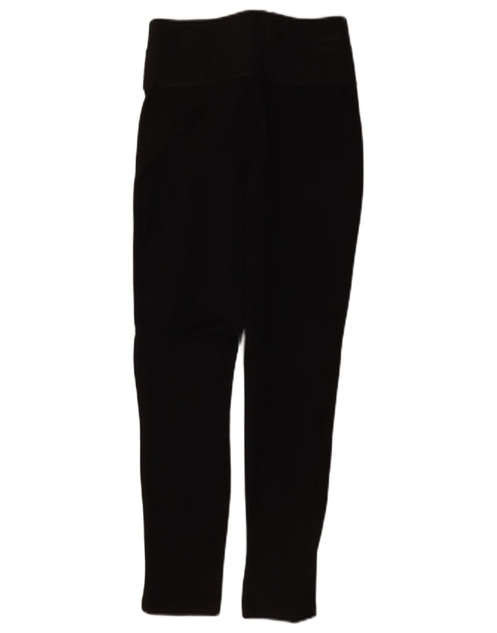 Leggings crop pentru femei Zara UK 12 Poliester mediu negru