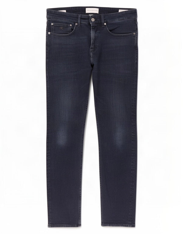 Blugi skinny pentru bărbați Calvin Klein W33 L32 Bumbac bleumarin