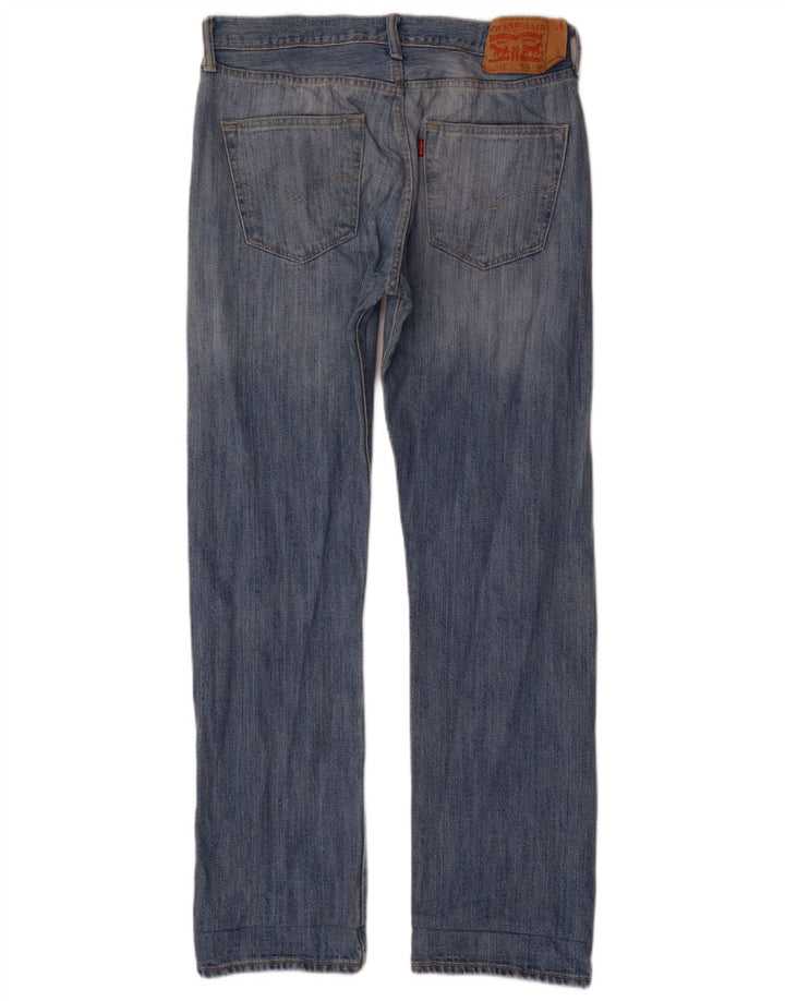 Blugi drepti pentru bărbați Levi's 501 W32 L32 Bumbac albastru