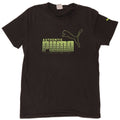 Tricou grafic PUMA pentru bărbați Top mediu negru