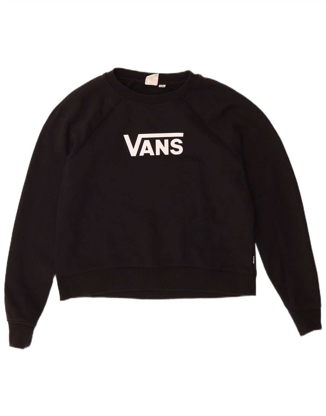 Pulover VANS pentru femei Crop Oversized Graphic Pulover UK 10 Mic Negru
