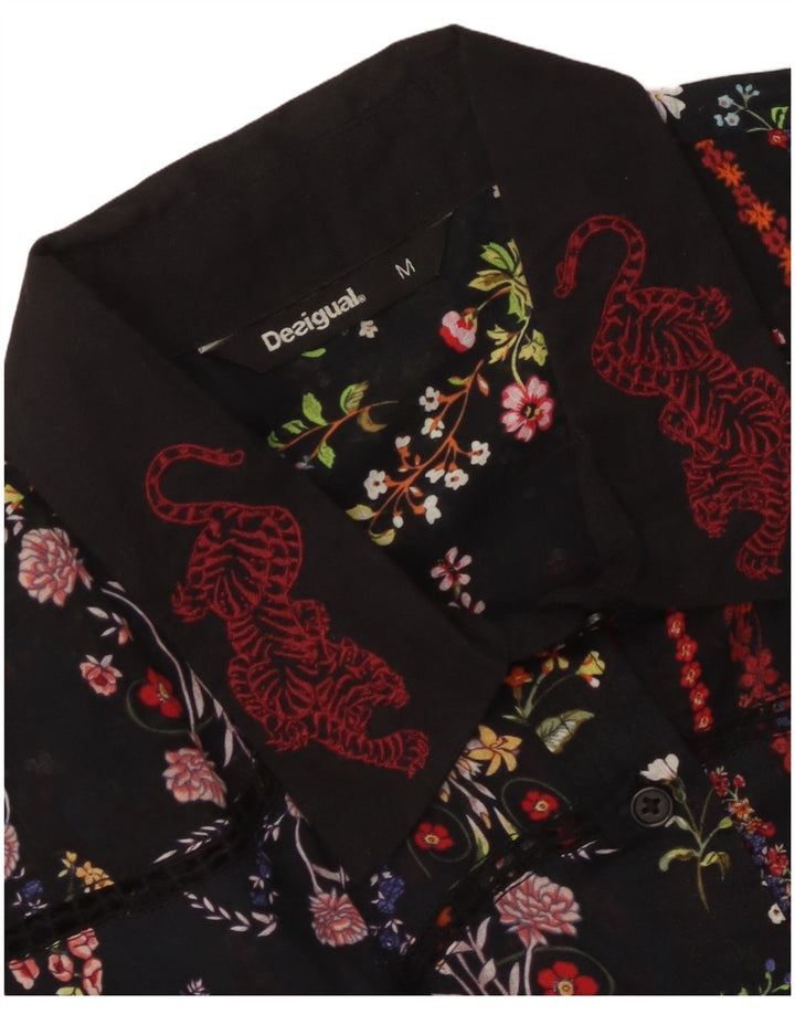 Cămașă Desigual pentru femei UK 14 Medium Multicolor Floral