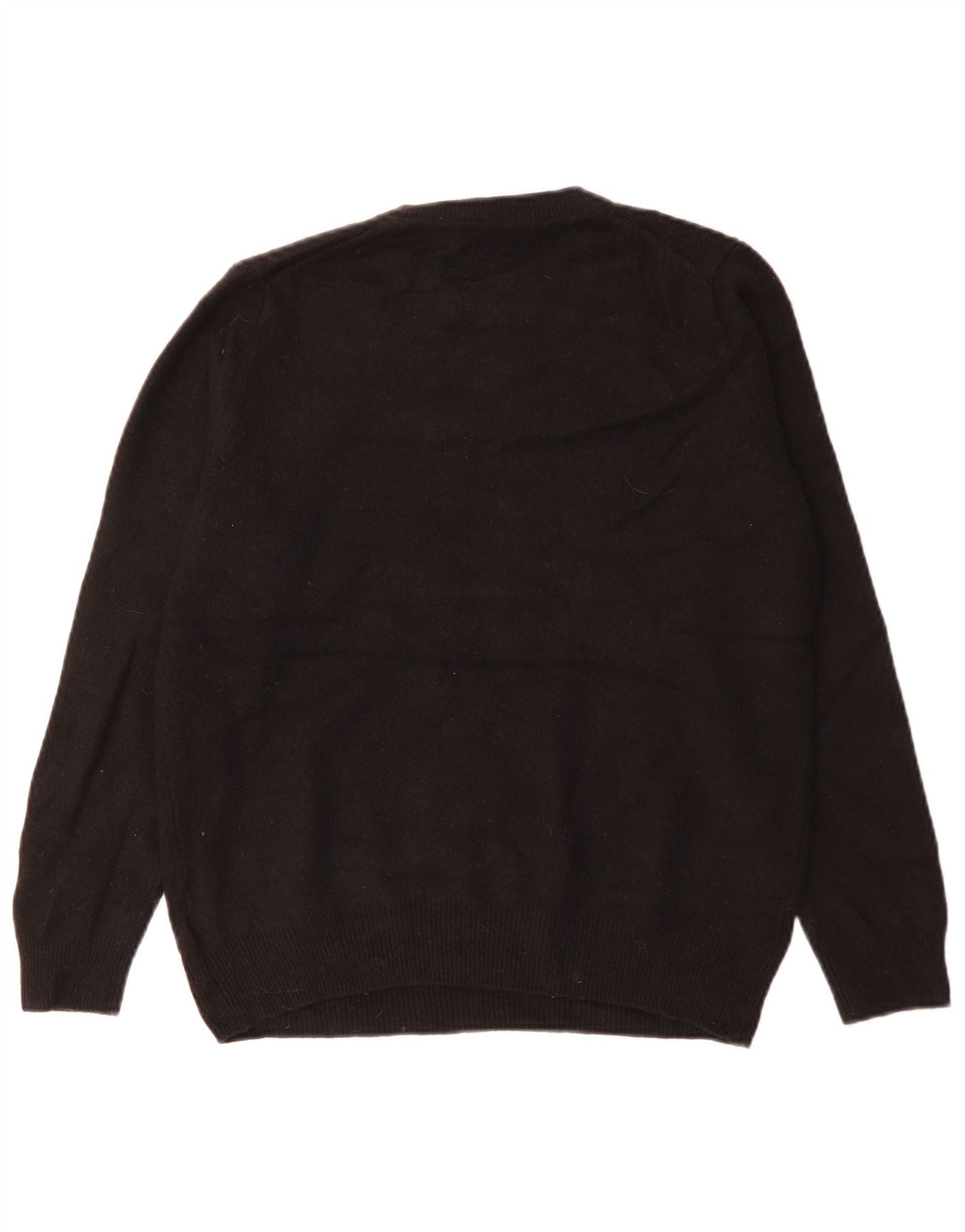 Pulover pentru femei Marks & Spencer cu decolteu triplu UK 12 Medium Negru