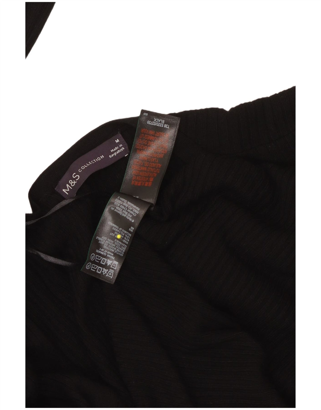 Pulover cardigan deschis pentru femei Marks & Spencer UK 14 Medium Black Viscose