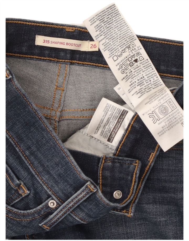Blugi Levi's 315 Shaping Bootcut W26 L29 Bumbac albastru
