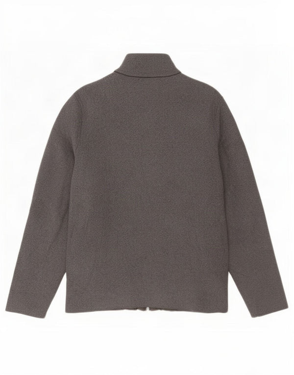 Pulover cardigan pentru bărbați Massimo Dutti, mare, gri, bloc de culoare