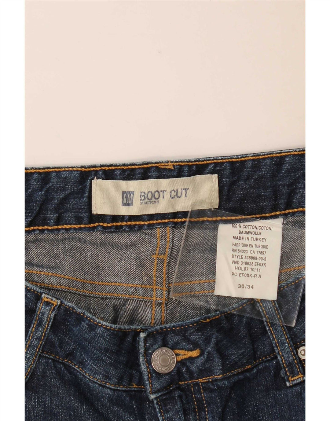 Pantaloni scurți din denim pentru femei Gap W30, bumbac albastru mediu
